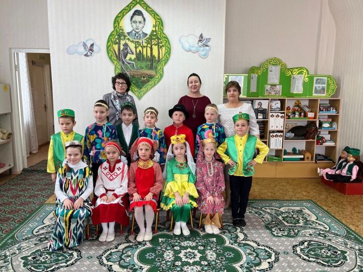 В детском саду «Солнышко» прошло мероприятие, приуроченное ко Дню родного языка