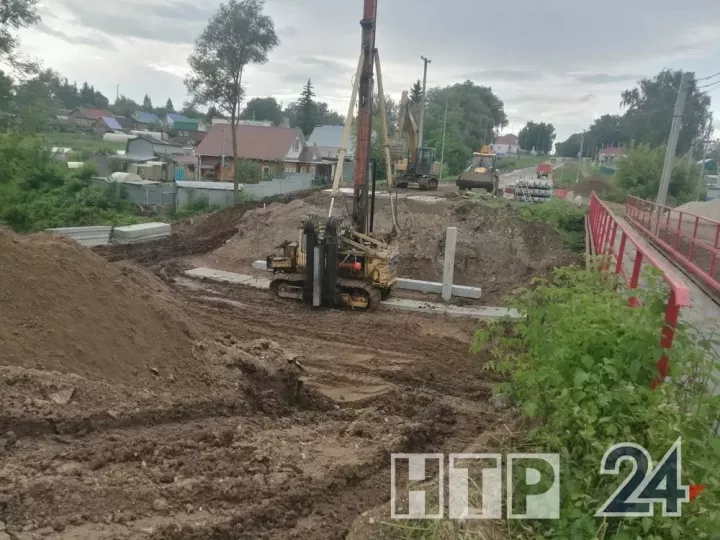 В селе Шереметьевка ремонтируют мосты