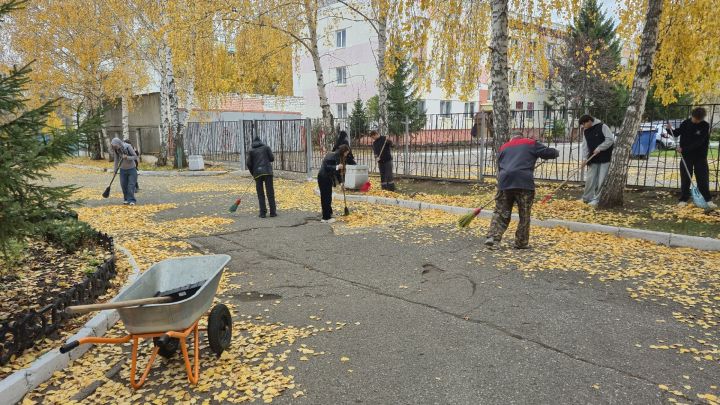 Студенты филиала КНН присоединились к среднику в Камских Полянах