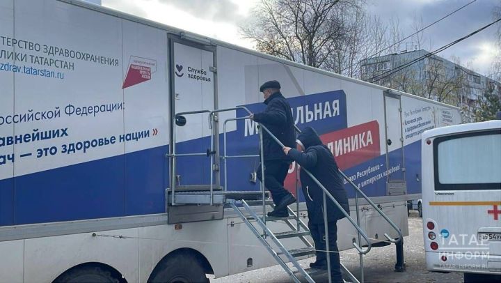 Мобильные комплексы провели диспансеризацию в 216 отдаленных населенных пунктах Татарстана