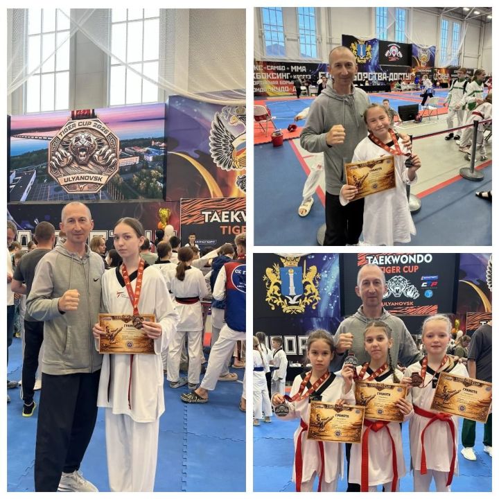 Спортсмены из Камских Полян завоевали пять медалей на «Tiger Cup» в Ульяновске