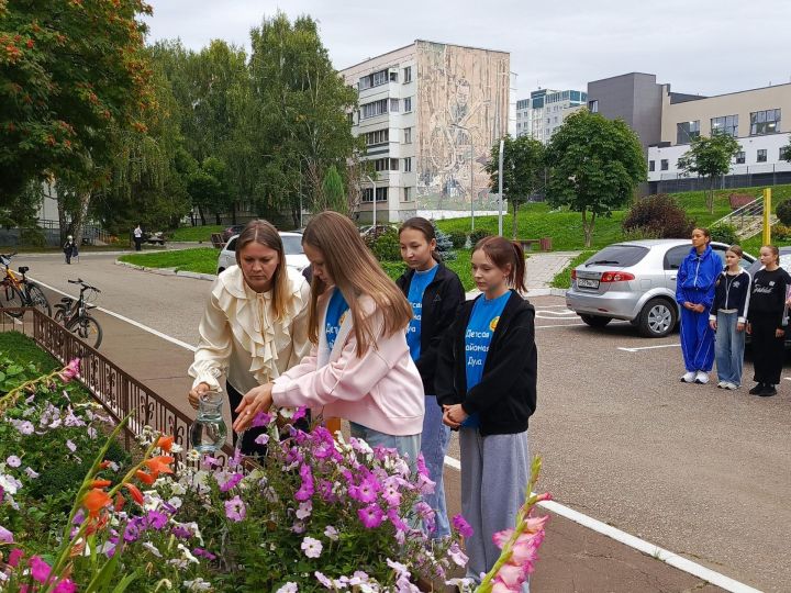 Акция «Капля жизни» в память о жертвах Беслана прошла в Камских Полянах