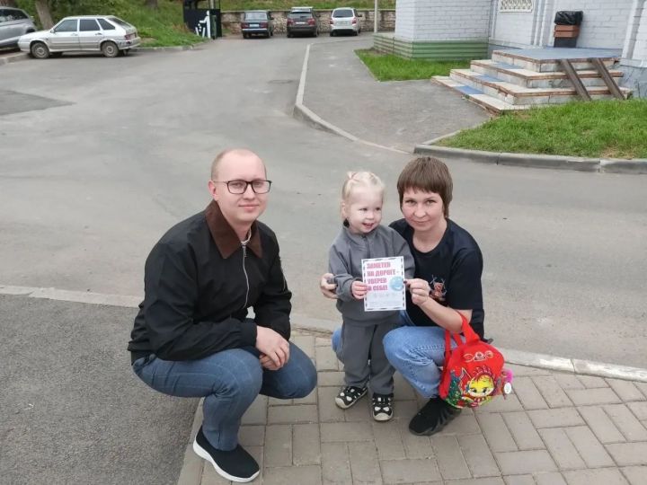 Молодёжный центр «Алан» Камских Полян провёл акцию «Засветись!»